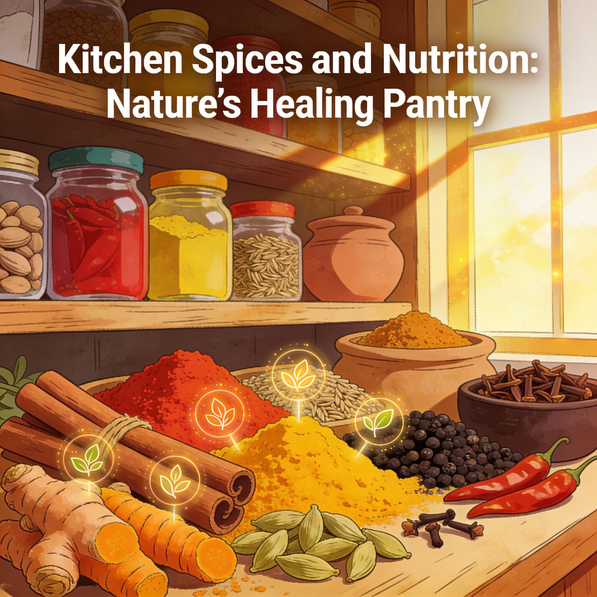 Kitchen Spices and Nutrition: Nature’s Healing Pantry